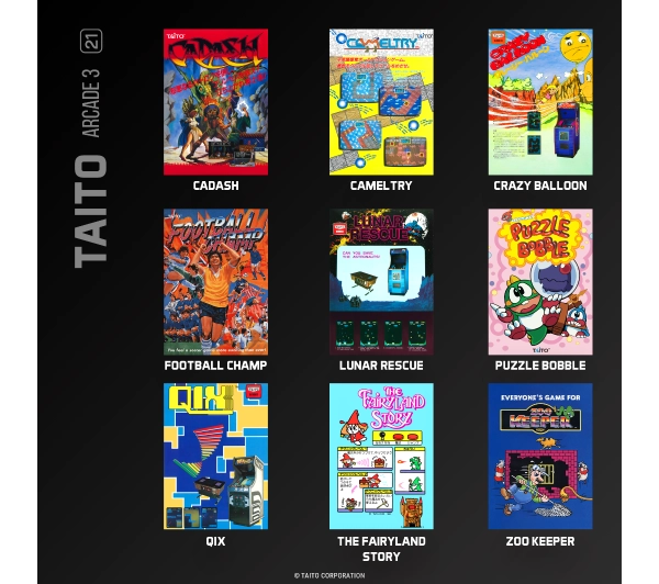 Evercade Taito Arcade 3 - przedsprzedaż