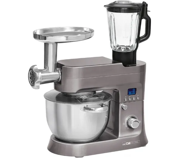 Roboty kuchenne - Clatronic KM 3674 1200W Blender kielichowy Przystawka do mielenia