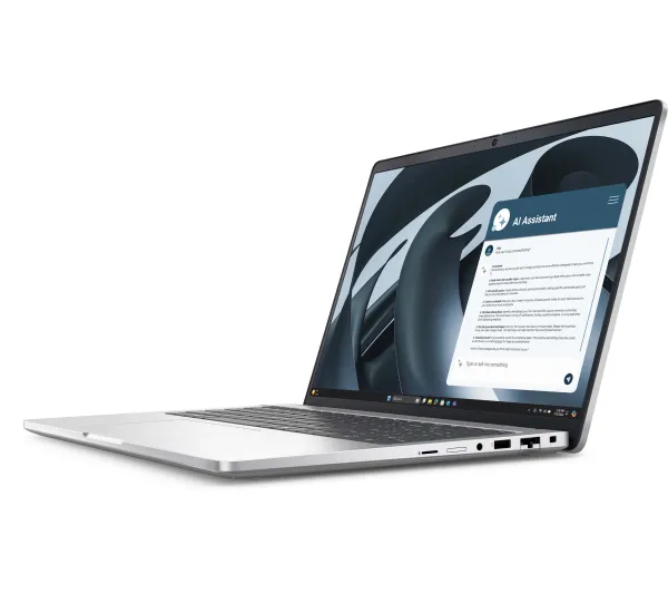 Dell Pro 16 Plus PB16255 16" R5 220 16GB RAM 256GB Dysk SSD Win11 Pro Srebrny Funkcje AI - Kup na Raty - RRSO 0%