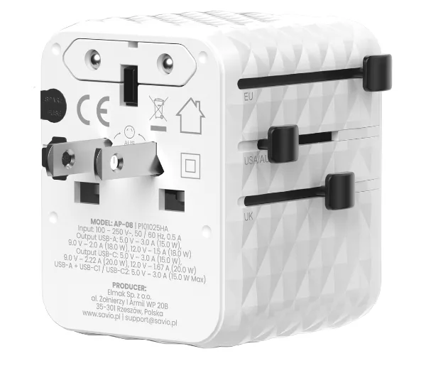 Savio AP-08 globalny 20W 