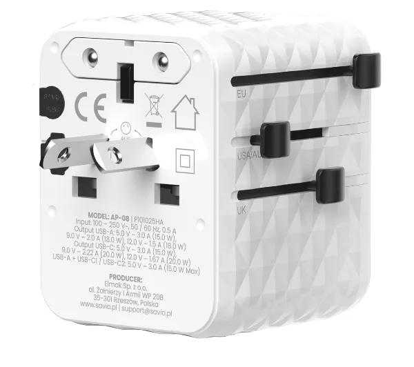 Savio AP-08 globalny 20W 