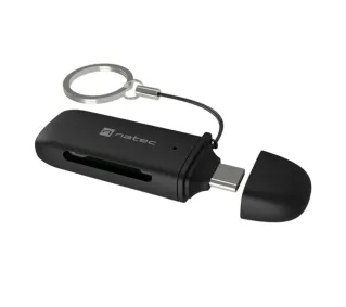Natec Scarab C NCZ-2365 USB Typ-C SD/microSD Czarny