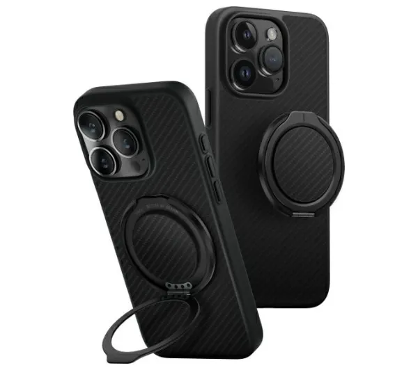 UNIQ Keva Air iPhone 16 Pro 6.3" Magclick Charging Czarny