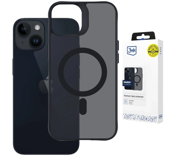 3mk Hardy Hazy MagCase do iPhone 14 Plus Czarny