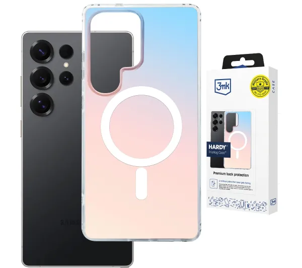 3mk Hardy PrisMag Case do Galaxy S25 Ultra Holograficzny