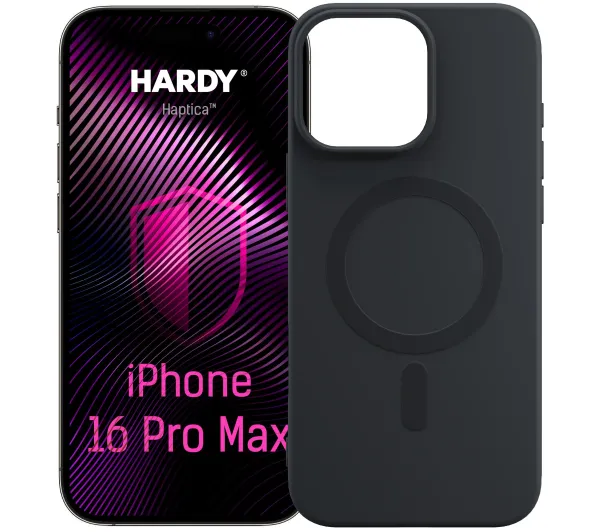 3mk Hardy Haptica MagCase do iPhone 16 Pro Max Czarny