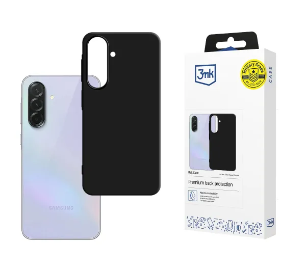 3mk Matt Case do Samsung Galaxy A37 Czarny
