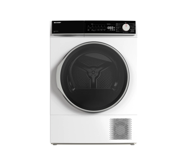 Suszarki do prania - Sharp KDNHB9S7GWDPL 60cm 9kg