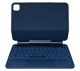 Typecase Edge z klawiaturą do iPad Air 11" M2 2024/M3 2025/M4 2026 Błękitny pacyfik