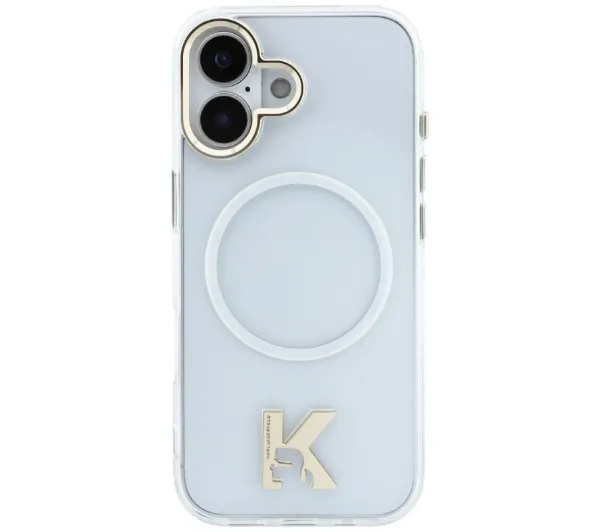 Karl Lagerfeld IML K Head Logo MagSafe do iPhone 17 Przezroczysty