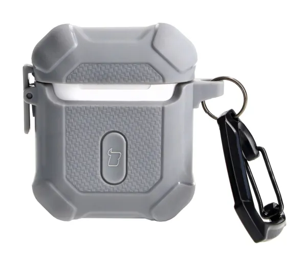 Bizon Case Headphone Armor do AirPods 2 / 1 Szary