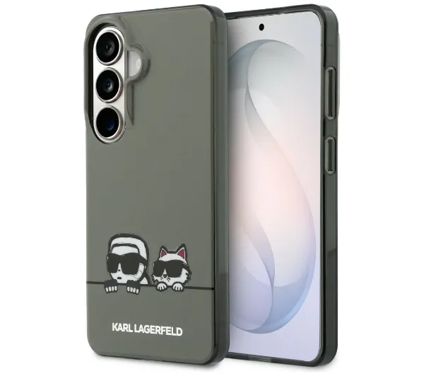 Karl Lagerfeld IML Peekaboo Karl&Choupette MagSafe do Galaxy S26 Czarny
