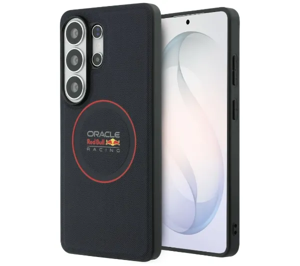 Red Bull Racing Meshed Red Ring MagSafe do Galaxy S26 Ultra Granatowy