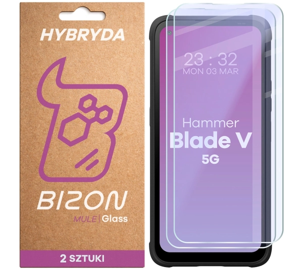Bizon Glass Mule Duo do Hammer Blade V 5G 2 sztuki