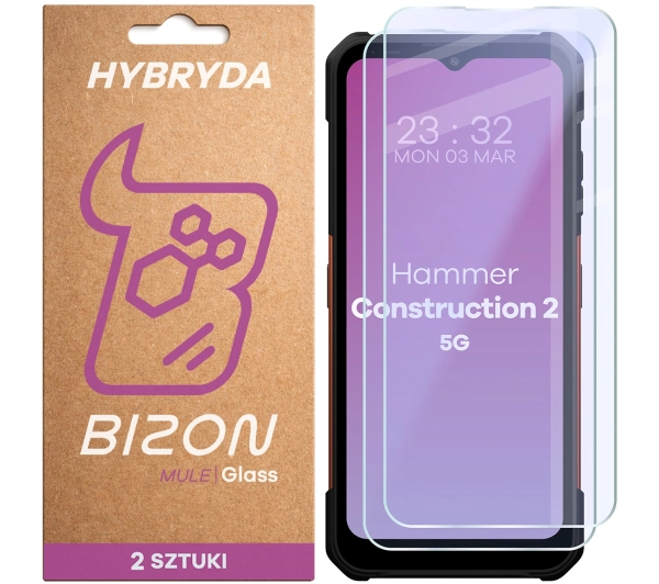 Bizon Glass Mule Duo do Hammer Construction 2 5G/Military Edition/Thermal 5G/Thermal 5G Military Edition 2 sztuki