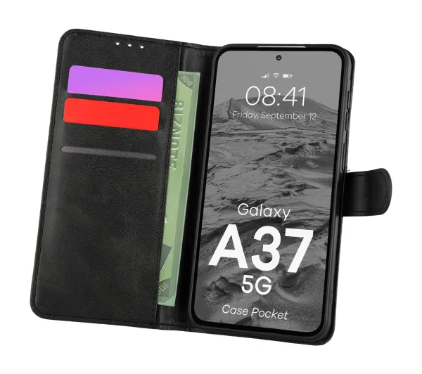 Bizon Pocket do Galaxy A37 5G Czarny