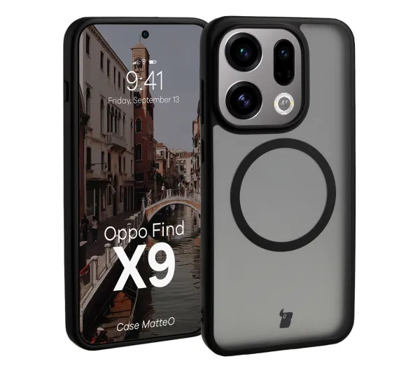 Bizon MatteO do Oppo Find X9 Czarny