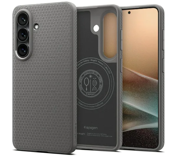 Spigen Liquid Air Mag do Galaxy S26 Plus Szary
