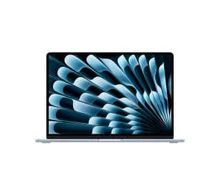 Apple MacBook Air 2026 15,3" M5 10/10 16GB RAM 1TB Dysk macOS Błękitny Funkcje AI