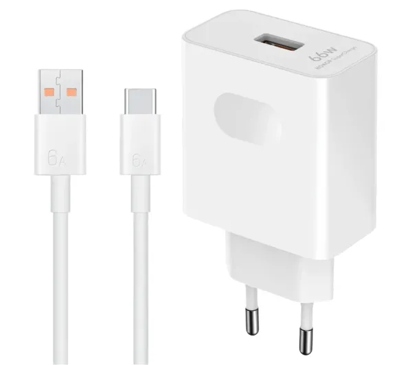 Ładowarka sieciowa HONOR SuperCharge Power Adapter 66W Biały