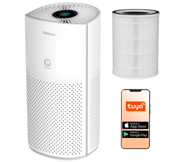 Oczyszczacze powietrza - Webber AP8550 Jonizacja