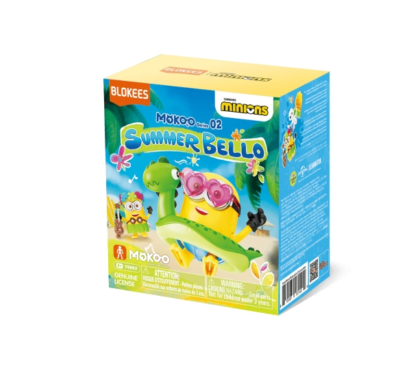 Figurka BLOKEES Minions Mokoo Series 02 - Summer Bello (1 figurka)