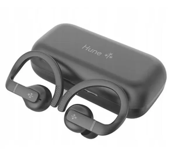 Hune Haba Sport TWS Dokanałowe Bluetooth 5.4 Szary