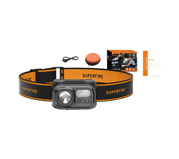 Latarka czołowa SUPERFIRE HL23-S