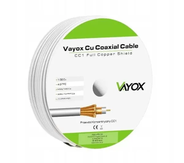 Vayox CC1-25 25m Biały