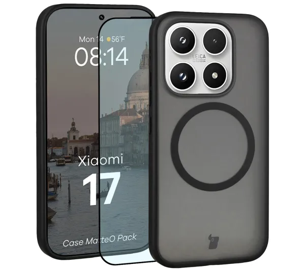 Bizon MatteO Pack do Xiaomi 17 Czarny