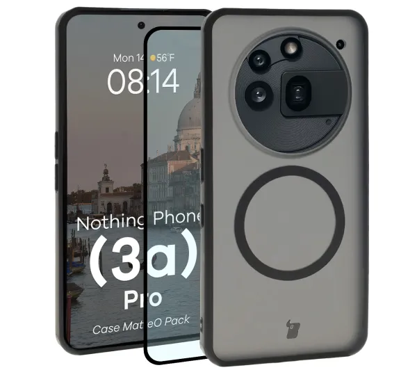 Bizon MatteO Pack do Nothing Phone 3a Pro Czarny