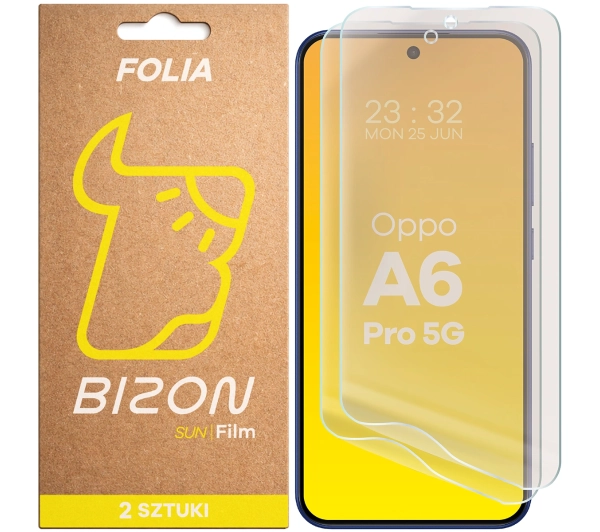 Bizon matowa Film Sun Duo do Oppo A6 Pro 5G 2 sztuki