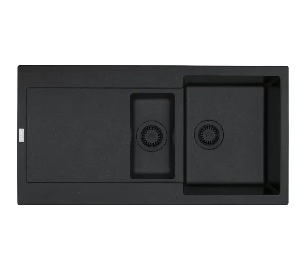 Zlewozmywaki kuchenne - Franke Maris MRG 651-97 Granitowy Onyx