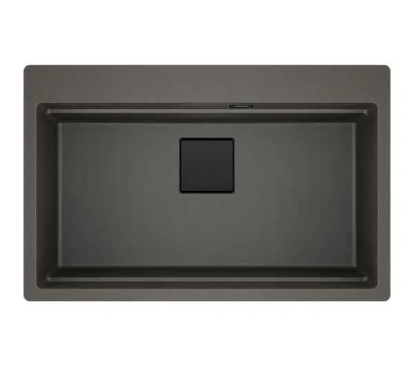 Zlewozmywaki kuchenne - Franke Kanon KNG PRO 610-73 FTL Granitowy Łupkowy szary