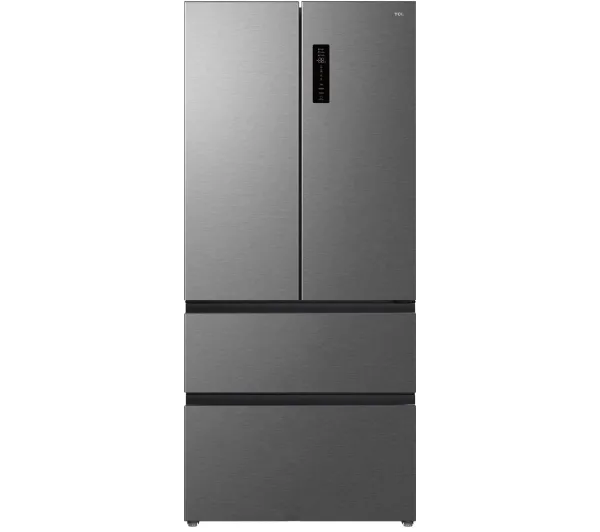 Lodówki - TCL RC532FXE0UE Pełny No Frost 190cm Komora świeżości Inox