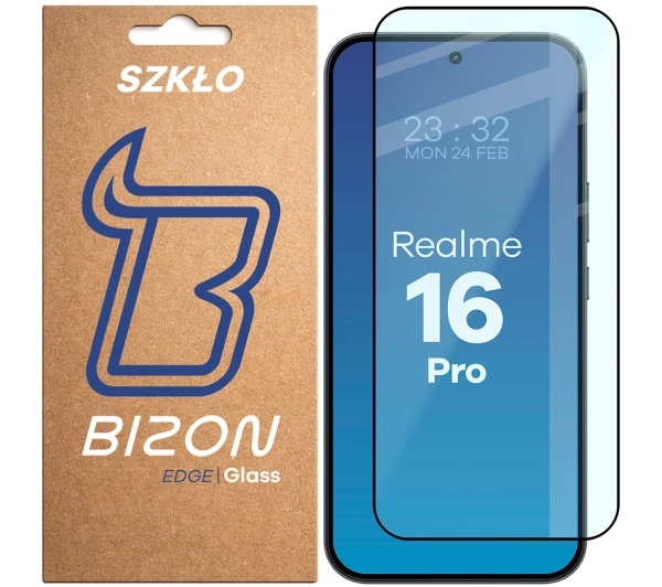 Bizon z ramką Glass Edge do Realme 16 Pro 5G