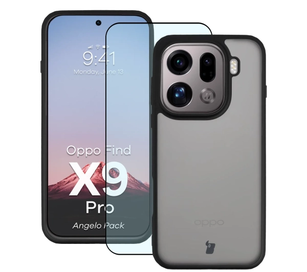 Bizon Angelo Pack do Oppo Find X9 Pro Czarny