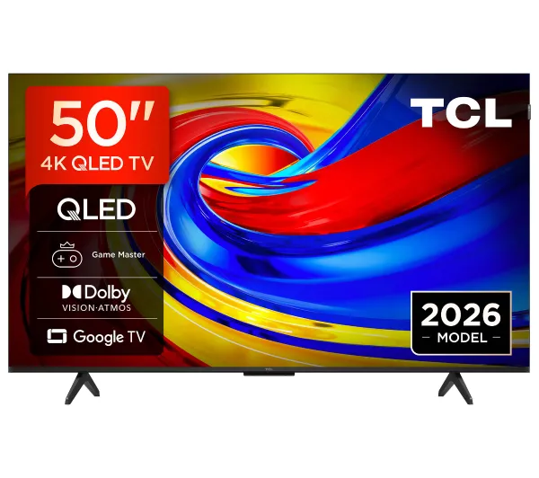 TCL 50P7L 50" QLED 4K Google TV Funkcje AI Dolby Vision Dolby Atmos HDMI 2.1 DVB-T2