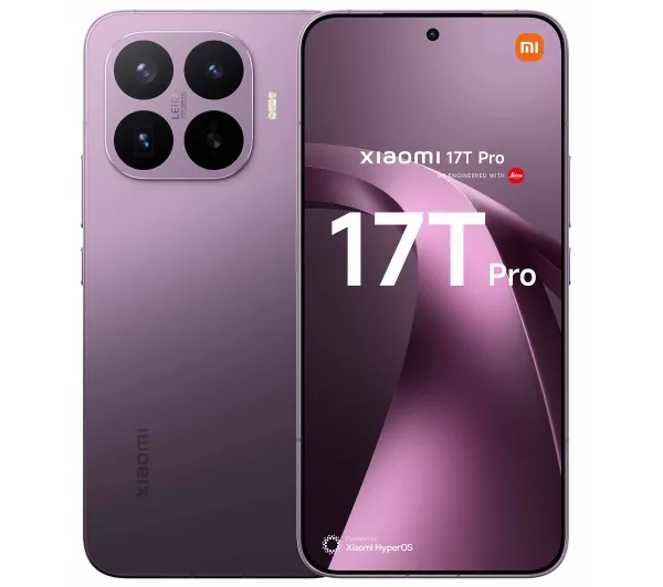 Xiaomi 17T Pro 12/512GB 6,83" 144Hz 50Mpix Fioletowy
