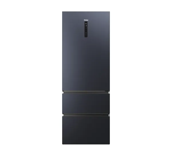 Haier HTR7720DNMB No Frost 200,6cm Szuflada z kontrolą wilgotności Zdalne sterowanie Czarny