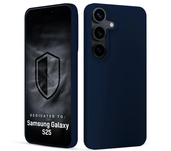 3mk Hardy Mellow Case do Galaxy S25 Granatowy