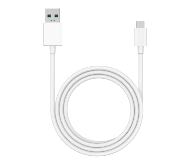 realme SUPERVOOC USB-A do USB-C 12A 120W 1m Biały