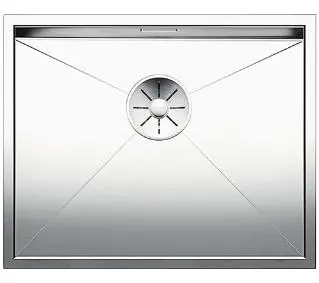 Blanco ZEROX 500-U 521589 Stalowy Srebrny - Kup na Raty - RRSO 0%