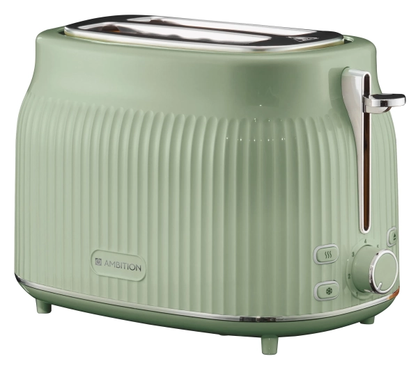 Tostery - Ambition Vintage Rozmrażanie 930W Zielony