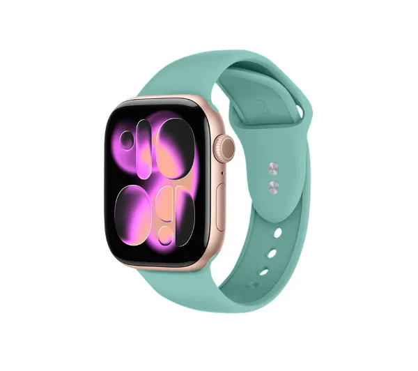 Crong Liquid do Apple Watch 38/40/41/42mm Turkusowy