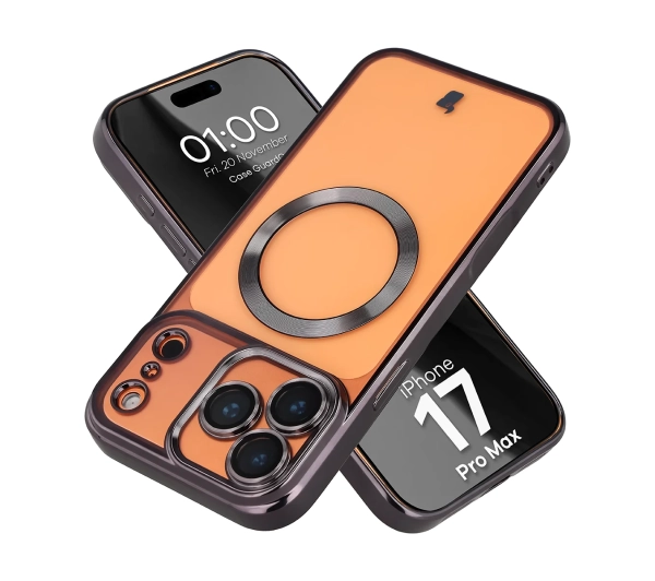 Bizon Case GuardO do iPhone 17 Pro Max Czarny