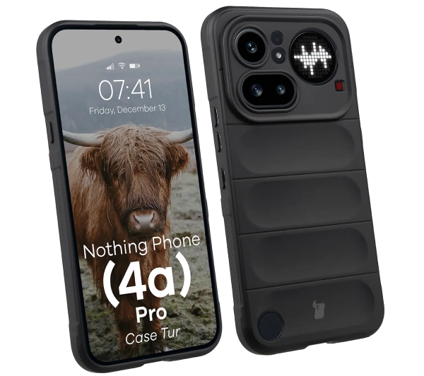 Bizon Case Tur do Nothing Phone (4a) Pro Czarny