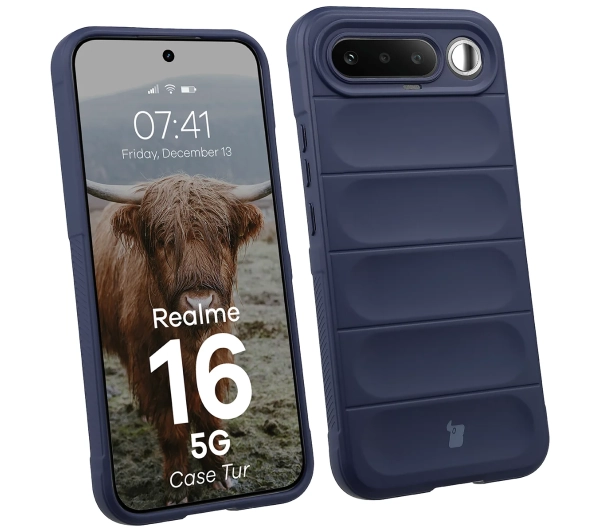 Bizon Case Tur do Realme 16 5G Granatowy