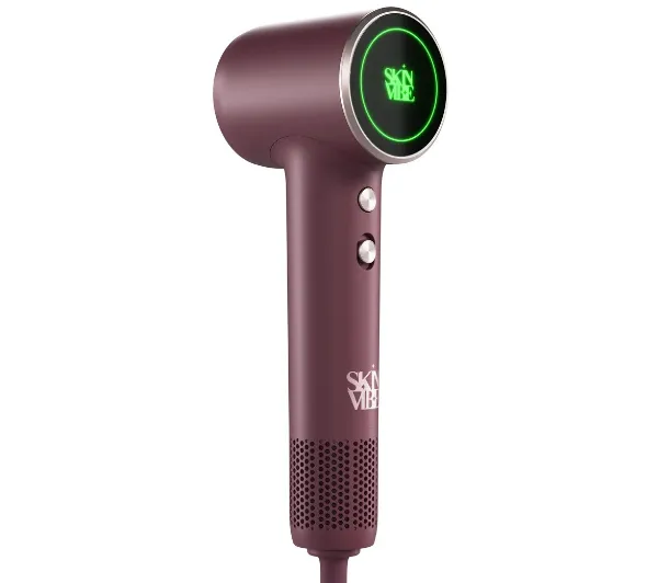 SkinVibe Nova PlasmaGo Zimny nawiew 1100W 2 prędkości 4 temperatury Eggplant