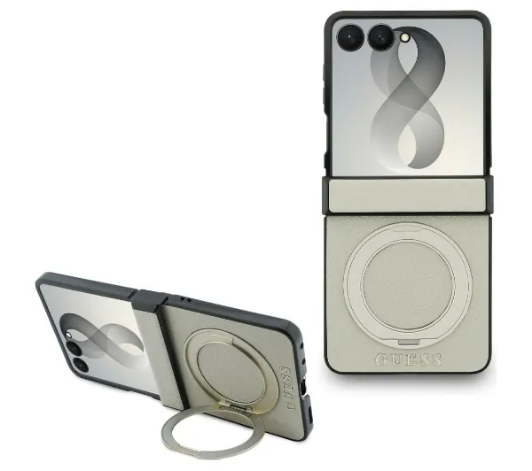 Guess 4G Classic MagSafe do Galaxy Z Flip8 Różowy